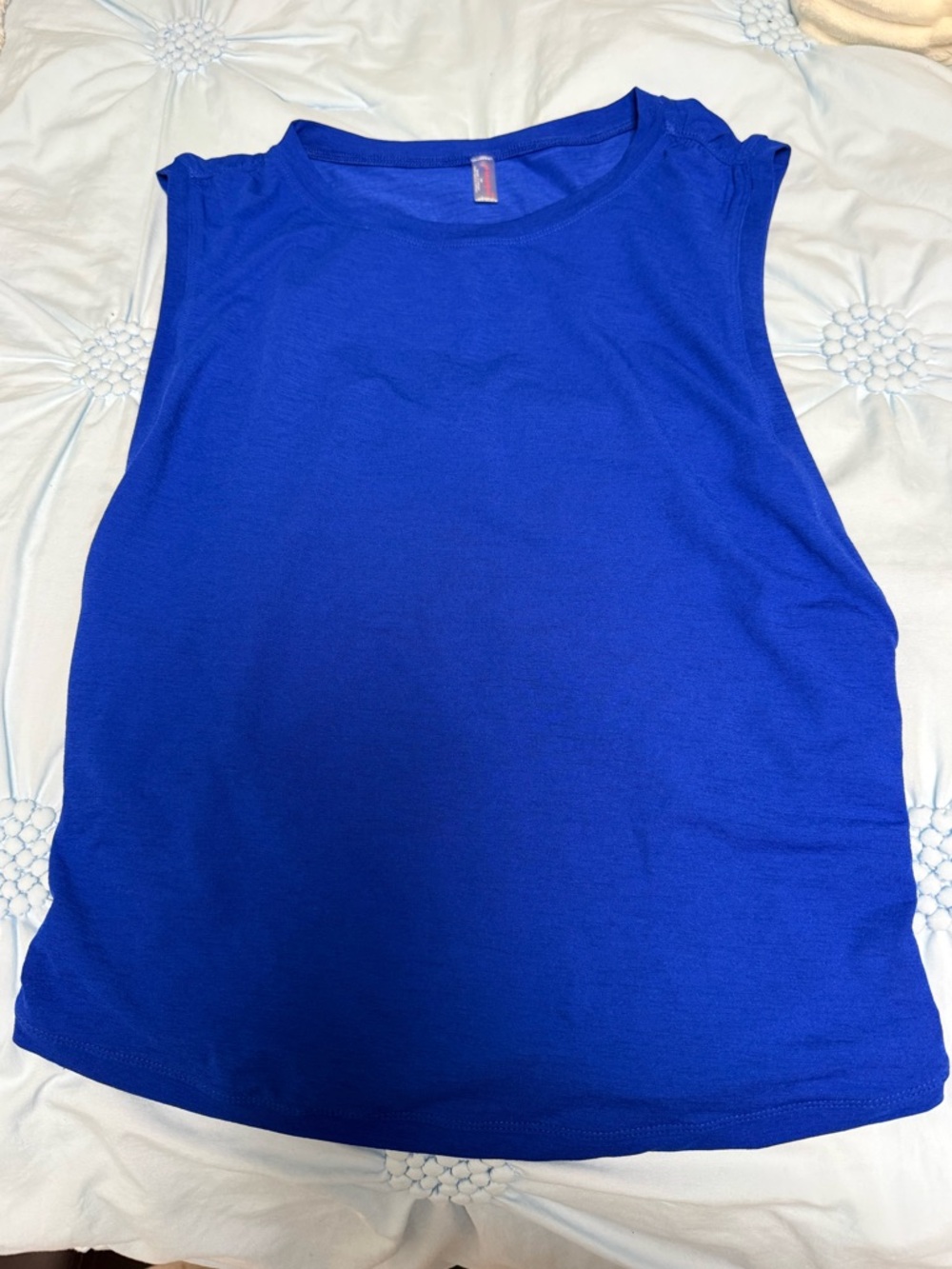 free people movement blue tank